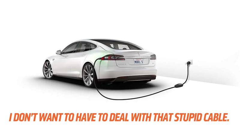 Illustration for article titled Electric Car Charging Cables Only Need One Thing To Be So Much Better